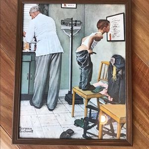 Norman Rockwell’s “At the Doctor’s” 1958